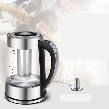 Sklenená rýchlovarná kanvica Baijiabang s inteligentným automatickým vypnutím a konštantnou teplotou