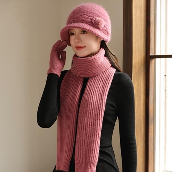 Uue stiiliga naiste müts keskealistele ja vanematele naistele, paksendatud soe villamüts fliisvoodriga, talvine puuvillamüts vanaemadele ja keskealiste ning vanemate naiste emadele.