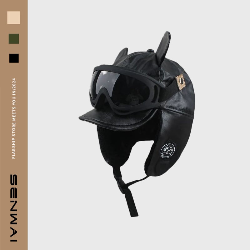 Sügis- ja talvemütsid, meeste ja naiste Lei Fengi mütsid, kõrvaklappidega mütsid, talvised soojad ja tuulekindlad suusamütsid, rattasõidumütsid, prillid