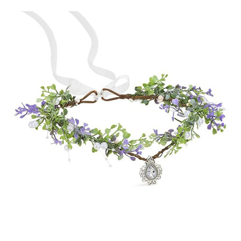 Lapām vainags galvai fejas/elfiem – dabīgs stils, universāls; Materiāls: plastmasa/resīns; Forma: lapas; Piemērots kāzu svētkiem un festivāliem