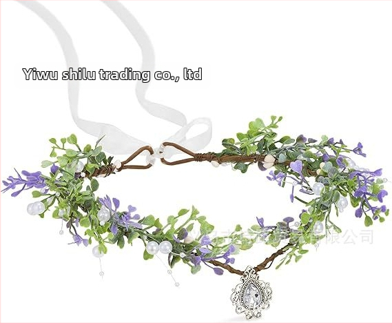 Lapām vainags galvai fejas/elfiem – dabīgs stils, universāls; Materiāls: plastmasa/resīns; Forma: lapas; Piemērots kāzu svētkiem un festivāliem