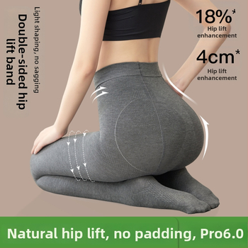 Ženske termo legice za jesen i zimu, s flis podstavom i debelim materijalom, kontrola trbuha i podizanje bokova, viskozna tkanina, s pokrivenim nogama