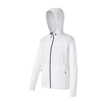 Vyrų saulės apsaugos striukė UPF50+ medvilnė, gobtuvas, plona, laisvas kirpimas, sportinio stiliaus