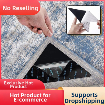 Trikampė anti-slydimo plokštelė kilimui namų naudojimui, PU medžiaga, klijavimas, išleista 2014 m. žiemą