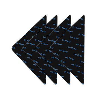 Háromszög alakú csúszásmentes patch otthoni használatra, PU anyag, ragasztással történő rögzítés, 2014 téli debütálás