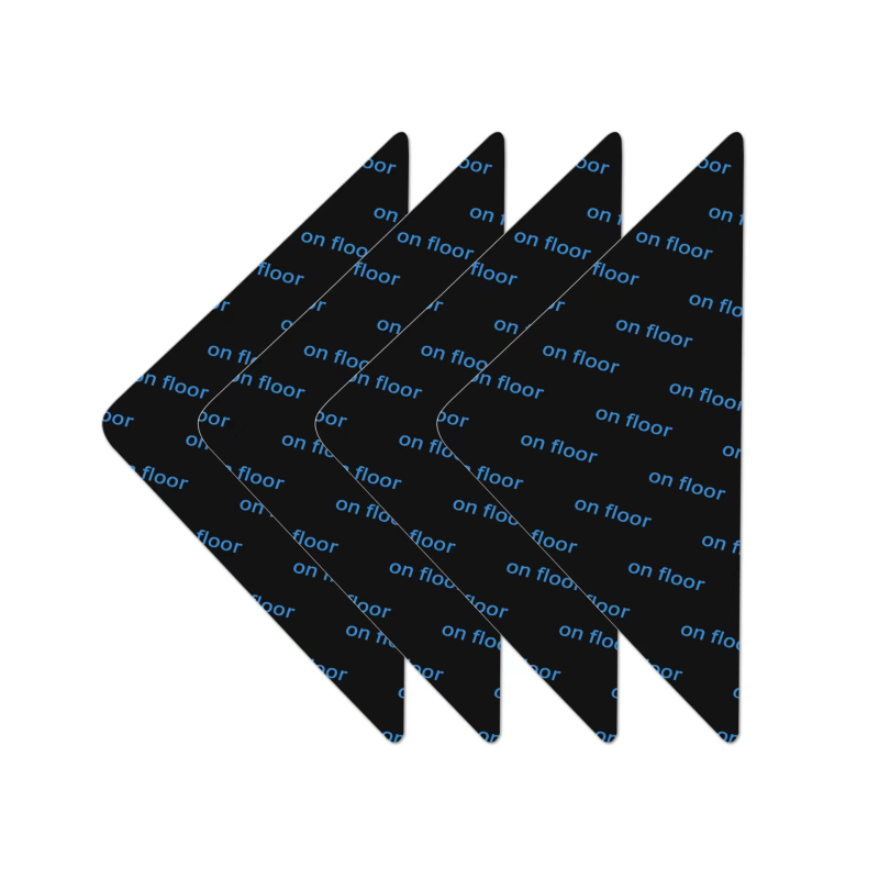 Háromszög alakú csúszásmentes patch otthoni használatra, PU anyag, ragasztással történő rögzítés, 2014 téli debütálás