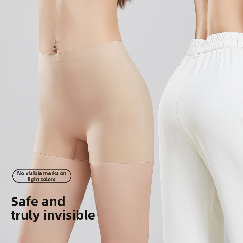 Moterų be siūlių saugios bokserinės — dviejų funkcijų vienas, greitas džiūvimas, žemas juosmuo