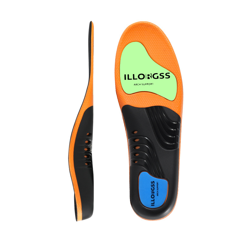 PU talpă cu suport pentru arc, talpă completă, unisex, potrivită pentru încălțăminte sport, pantofi din piele și botine, ameliorează durerea arcului și a călcâielului