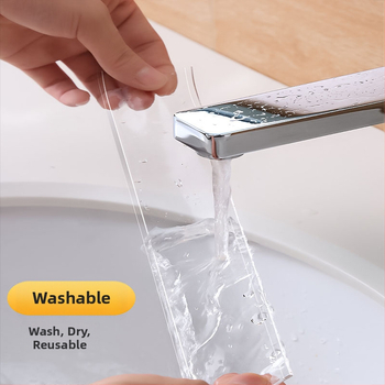 Nano-akrilo dviejų pusių skaidri juosta, aukštas klijamumas, storis 30, vonios kambario sienai tvirtinti