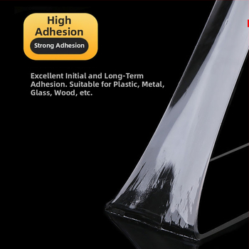 Nano-akrilo dviejų pusių skaidri juosta, aukštas klijamumas, storis 30, vonios kambario sienai tvirtinti