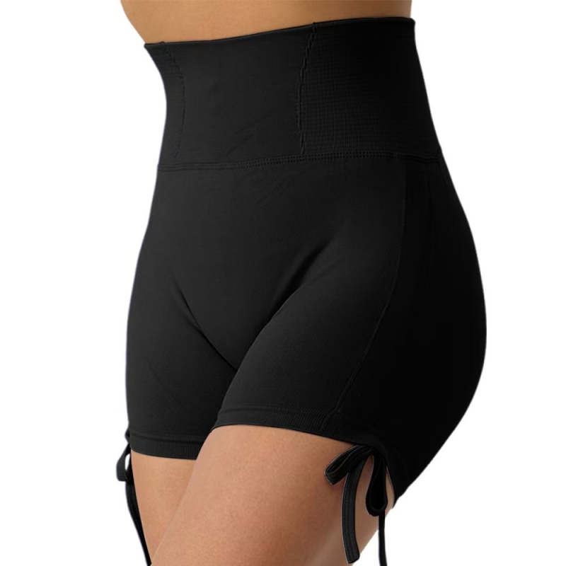 Yue bin Naiste joogašortsid – 92% nailon, 8% spandex, keemiliste kiudude segu, kolmveerand pikkus, jooksu ja fitness’i jaoks