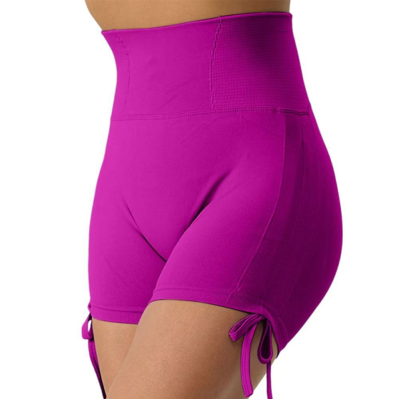 Yue bin Naiste joogašortsid – 92% nailon, 8% spandex, keemiliste kiudude segu, kolmveerand pikkus, jooksu ja fitness’i jaoks