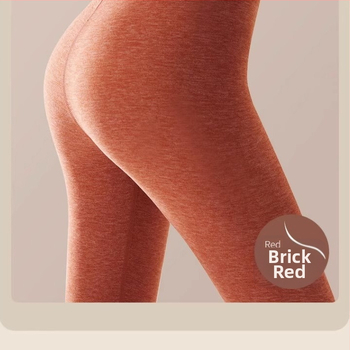 Moteriškos terminės kelnaitės su fliso viduje, cropped, vienos spalvos, poliesterio 80–90%, storis 201–250 g/m², sėdmenų pakėlimas