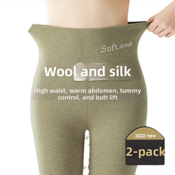 Moteriškos terminės kelnaitės su fliso viduje, cropped, vienos spalvos, poliesterio 80–90%, storis 201–250 g/m², sėdmenų pakėlimas