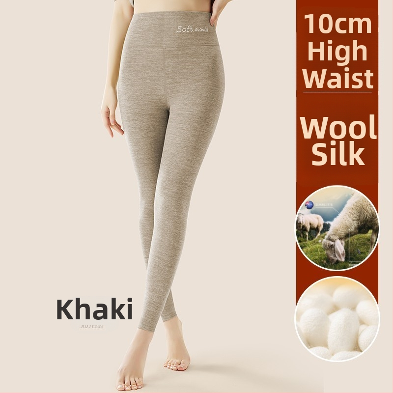 Moteriškos terminės kelnaitės su fliso viduje, cropped, vienos spalvos, poliesterio 80–90%, storis 201–250 g/m², sėdmenų pakėlimas