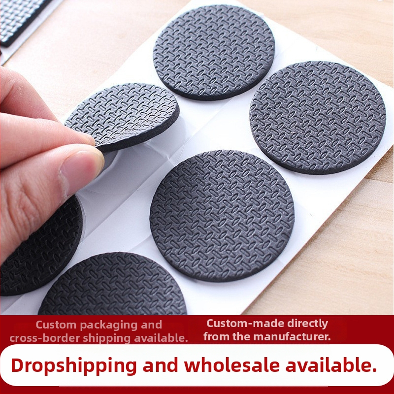 Kėdės kojų padukai – Peva, kvadratiniai, neslidūs, atsparūs dilimui