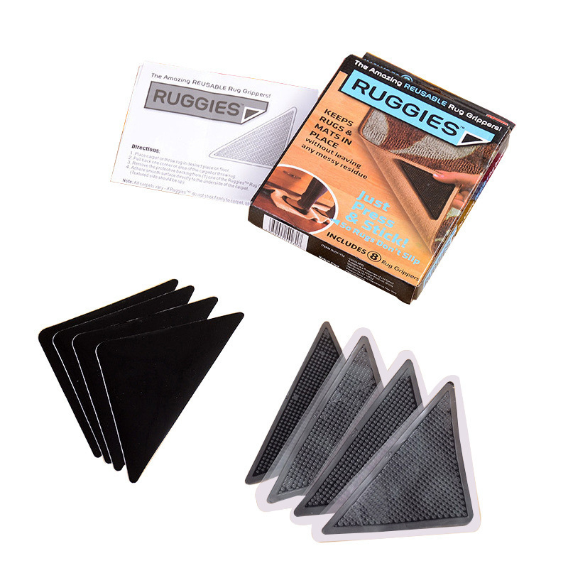 Morning Butterfly Háromszögletű PU szőnyeg anti-slip matrica – Öntapadós, otthoni használatra