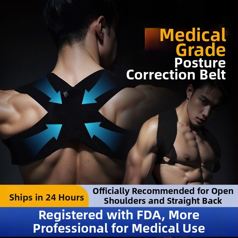 Thousand Leaves BBJ0005-A-0 Laikysenos korektorius nugarai, kvėpuojantis, nematomas dizainas, tinkamas suaugusiesiems ir studentams; sertifikatas 1