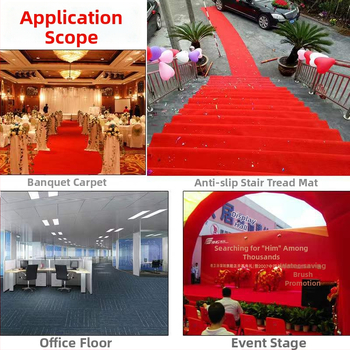 Διπλής όψεως ταινία με βάση ύφασμα, διαφανής, υψηλής ιξωστότητας, αντιολισθητική, με σχέδιο πλέγμα για χαλιά και καναπέδες