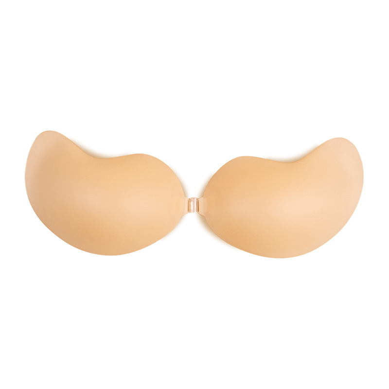 Üheosaline silikoonrinna plaastr, eesmine kinnitusega, nähtamatu, mango-kujuline, libisemiskindel