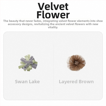 Naiste igapäevased kingad DIY veluurist lillede kinnitusega dekoratsiooniga kevad-suveks