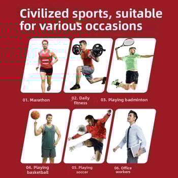 Meeste niblikaitsekatted maratonijooksuks – mittekootud materjal, ümmargune kuju, õhukesed, nähtamatud, minimalistlik stiil