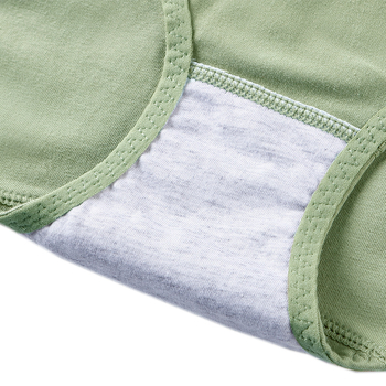 Puuvillased naiste kõrge talje aluspüksid lillemustriga, antibakteriaalsed, puusade tõstmine ja hingavus