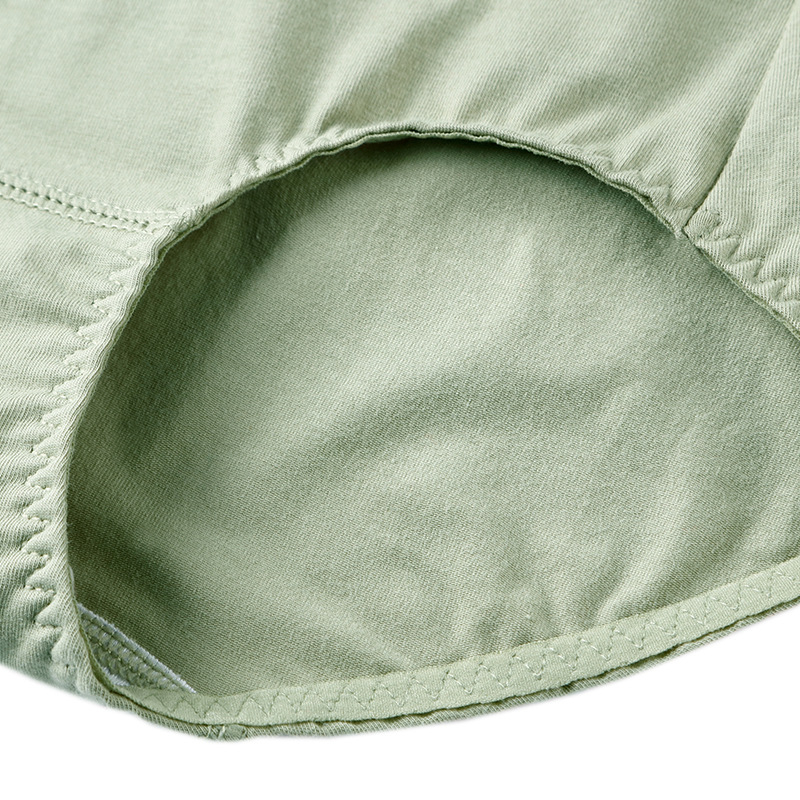 Puuvillased naiste kõrge talje aluspüksid lillemustriga, antibakteriaalsed, puusade tõstmine ja hingavus