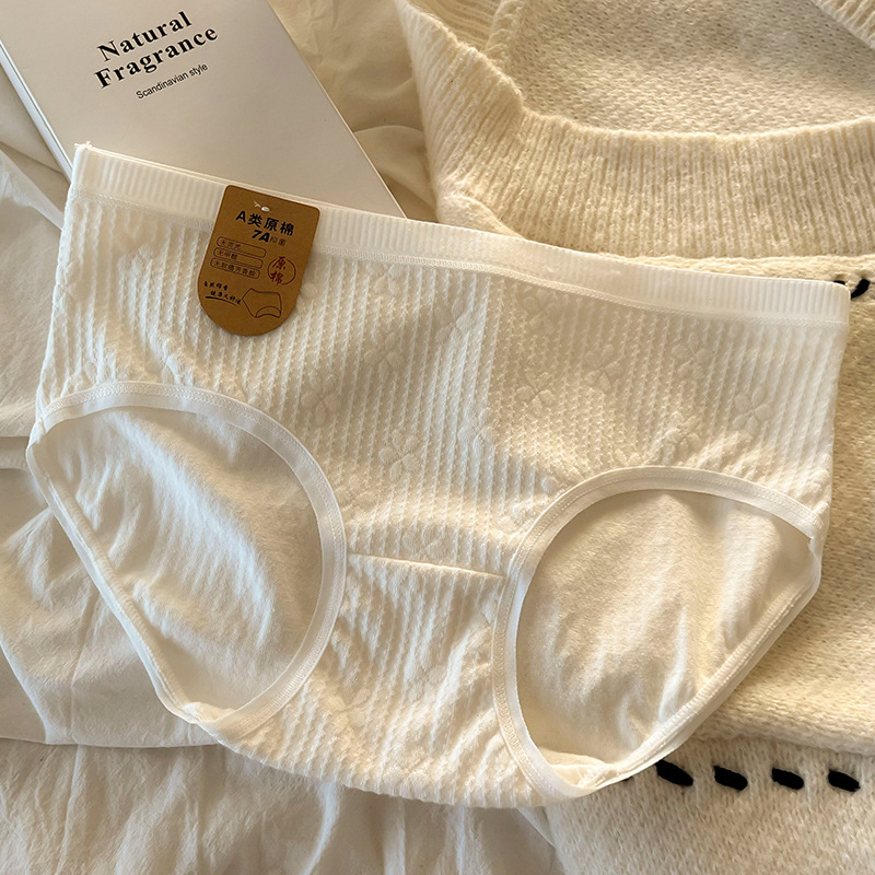 Djevojačke pamučne gaćice, prozračne, niska stražnjica, 95–100% pamuk