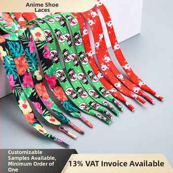 Kalėdiniai batų raišteliai — Dylan prekės ženklas, 120 cm ilgis; tinka sportbačiams, laikiniesiems, kasdieniams ir darbo batams; stilius: Kalėdos, kasdienė laisvė