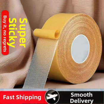 Audinio dvipusė lipni juosta su didele prilipimo jėga ir neslystančiu kilimėliu, skirta grindims ir tapetoms; klijavimas