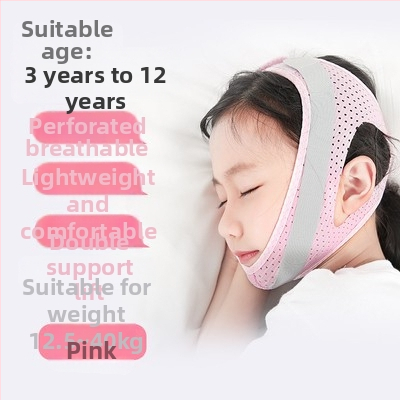 Vaikams skirtas burnos kvėpavimo korekcijos diržas — užkerta kelią burnos atidarymui miego metu; Prekės ženklas Li Yue, Modelis: Mouth Breathing Correction Belt