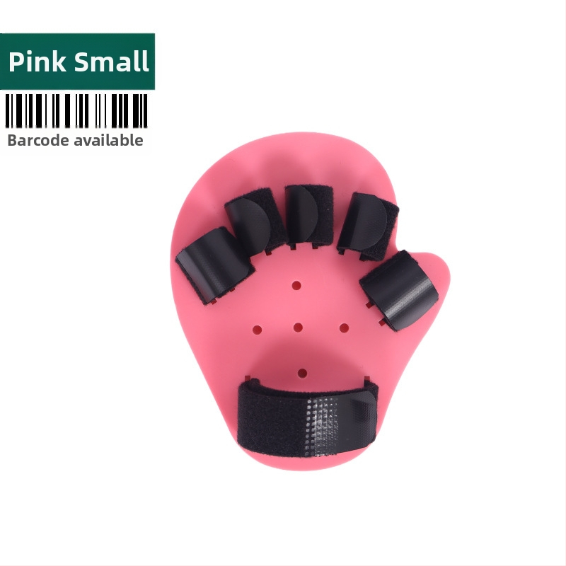 Laste sõrmede rehabilitatsioonifiksatsiooni seade - plastist komposiitmaterjal, konks ja lukk, kätele, võimalik logode trükk