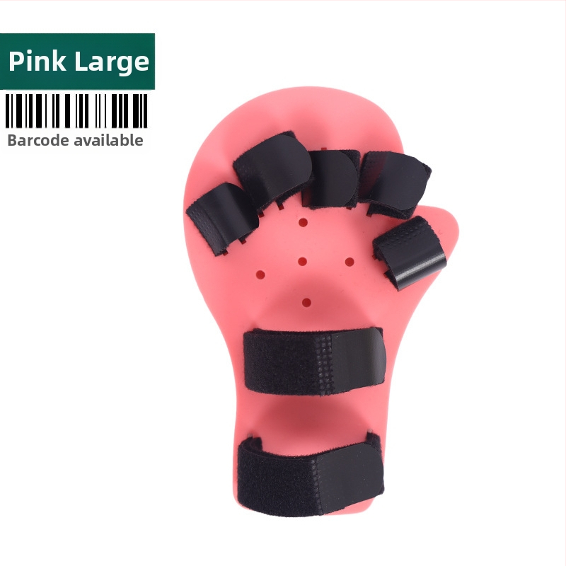 Laste sõrmede rehabilitatsioonifiksatsiooni seade - plastist komposiitmaterjal, konks ja lukk, kätele, võimalik logode trükk