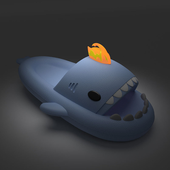 Ryklių šlepečių finų aksesuarai - PVC - tinkami šlepetėms - Guess Island - visiems sezonams