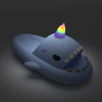 Ryklių šlepečių finų aksesuarai - PVC - tinkami šlepetėms - Guess Island - visiems sezonams