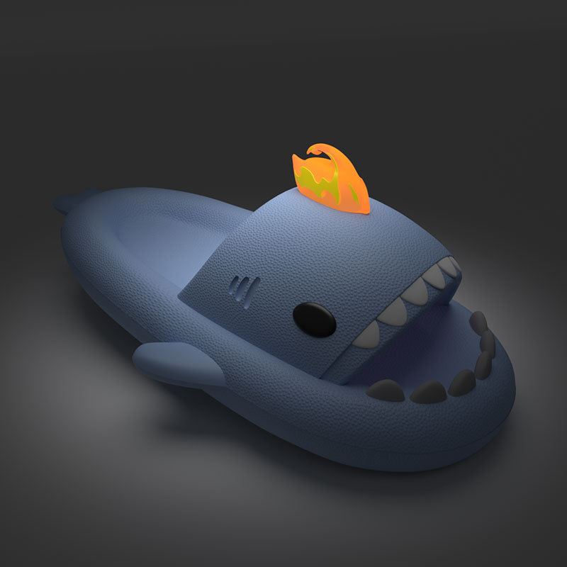 Ryklių šlepečių finų aksesuarai - PVC - tinkami šlepetėms - Guess Island - visiems sezonams