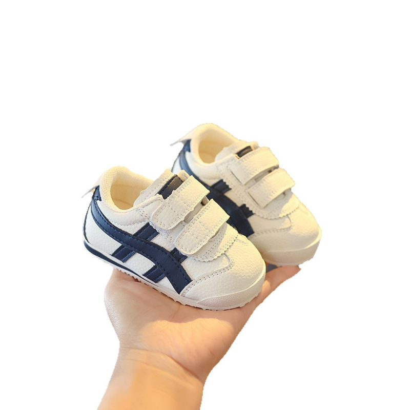 Бебешки обувки за прохождане - композитна подметка, горна част от изкуствена кожа, PU стелка, велкро закопчаване, антихлъзгаща подметка