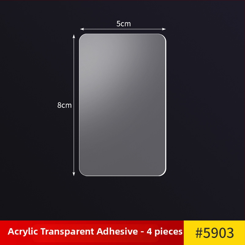 Mimu akrininė skaidri dvipusė lipni juosta - aukštas klampumas, be pėdsakų, prieš slydimą