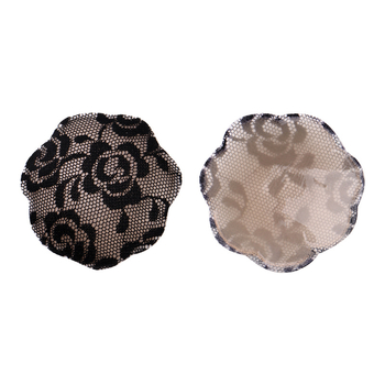 Mezginių silikono gelio nipelių pleistrai – gėlės formos, be pėdsakų, seksualus stilius