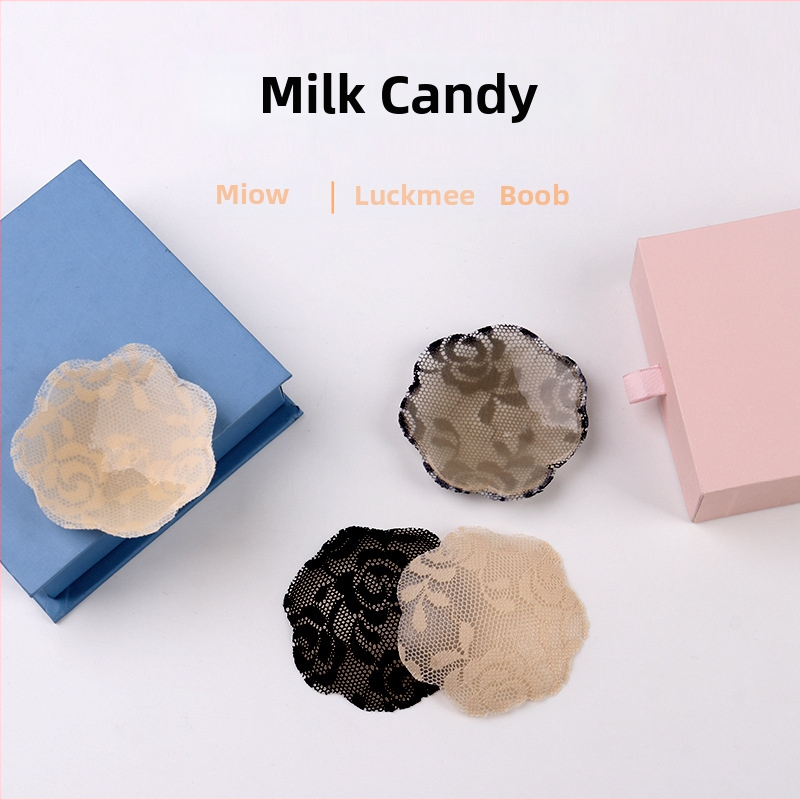 Mezginių silikono gelio nipelių pleistrai – gėlės formos, be pėdsakų, seksualus stilius