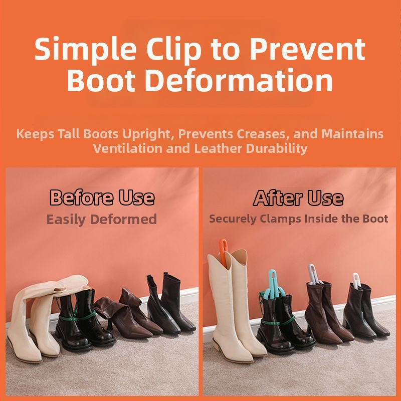 Zābaku atbalsta rāmis vidējiem un garajiem zābakiem, Universāla ādas apavu atbalsta, Pret grumbām, Pret deformāciju, Pret sabrukumu