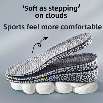 TPU sportlik sisetald kõrguse tõstmiseks, 3A antibakteriaalne/deodorant, hingav, löögisummutav, EU suurused 35–46