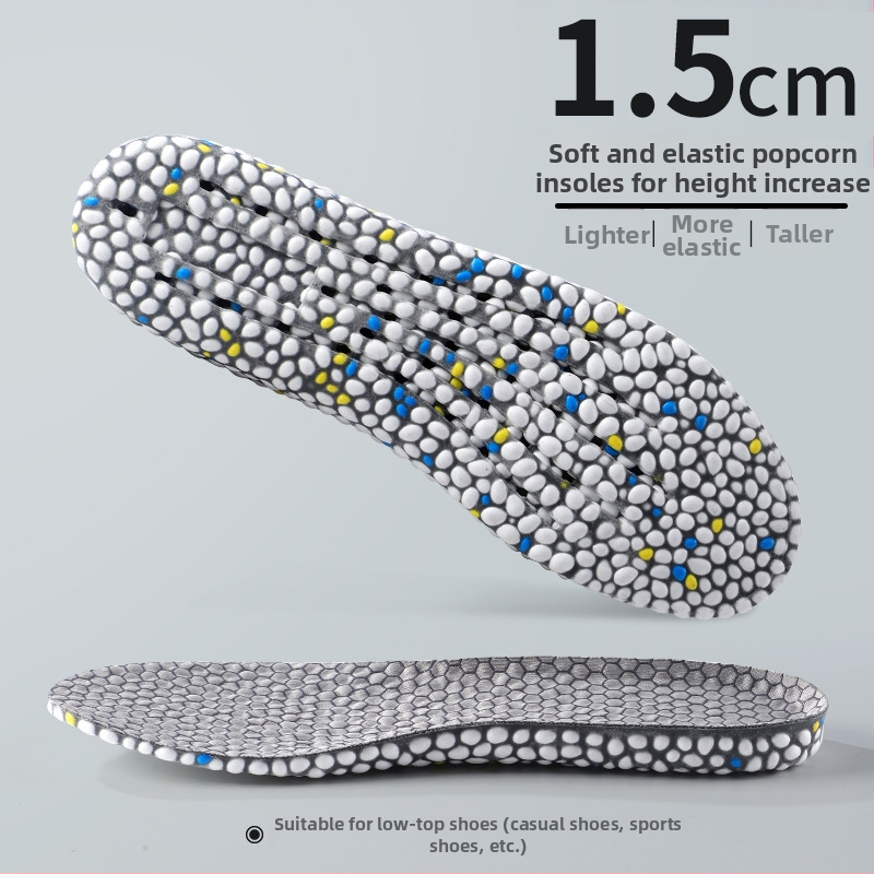 TPU sportlik sisetald kõrguse tõstmiseks, 3A antibakteriaalne/deodorant, hingav, löögisummutav, EU suurused 35–46