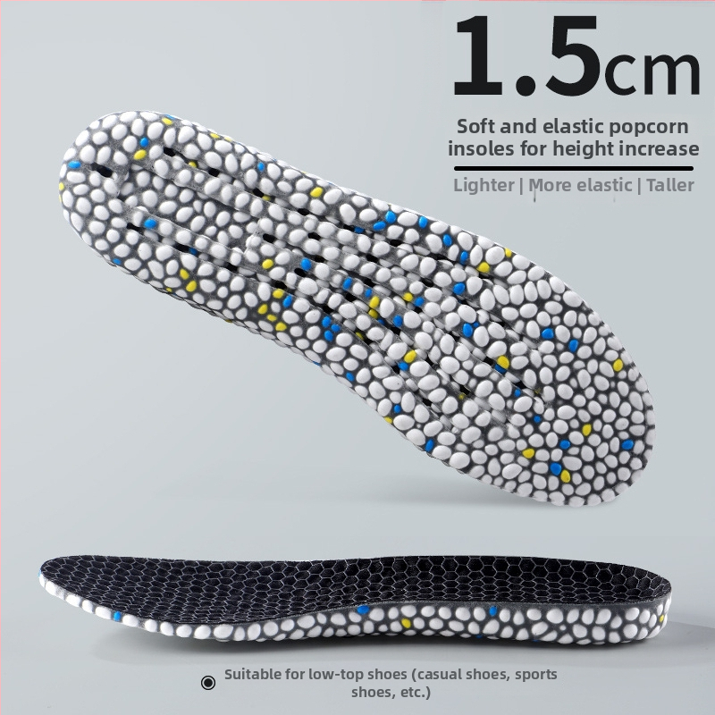 TPU sportlik sisetald kõrguse tõstmiseks, 3A antibakteriaalne/deodorant, hingav, löögisummutav, EU suurused 35–46