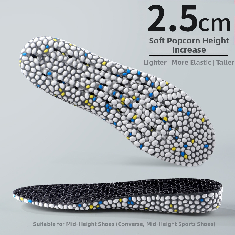 TPU sportlik sisetald kõrguse tõstmiseks, 3A antibakteriaalne/deodorant, hingav, löögisummutav, EU suurused 35–46