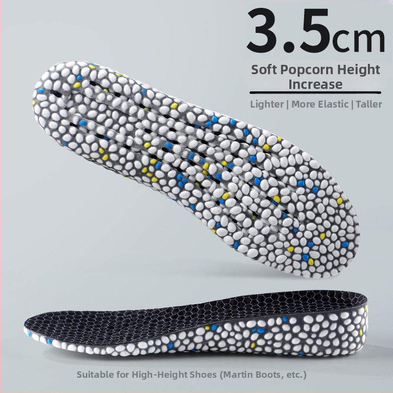 TPU sportlik sisetald kõrguse tõstmiseks, 3A antibakteriaalne/deodorant, hingav, löögisummutav, EU suurused 35–46