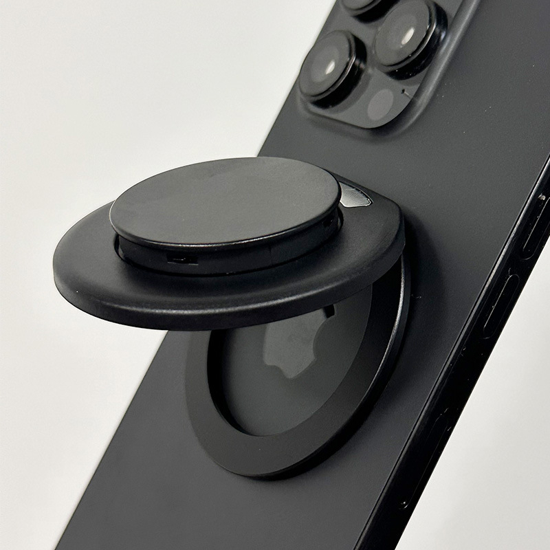 XUNHAO Snap-on mágneses telefon-tartó gyűrűvel, 360° forgás – asztali tartó, modell Xh2025-09, iPhone 12–17, műanyag