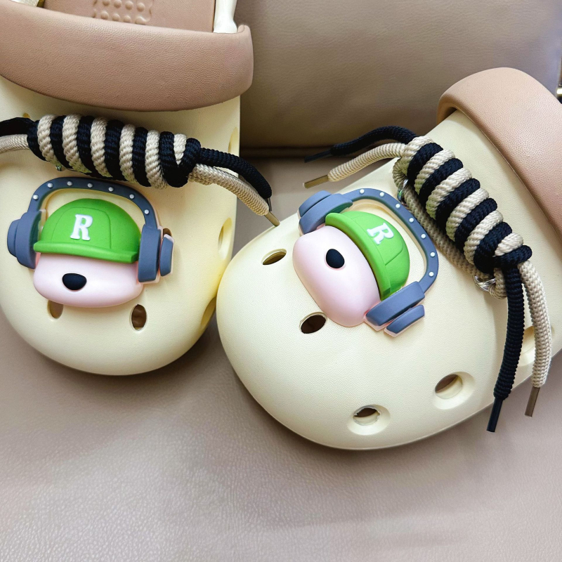 Crocs-stiilis sandaalid kinnitusega, Xingzhiylz bränd, kogu aasta kasutamiseks