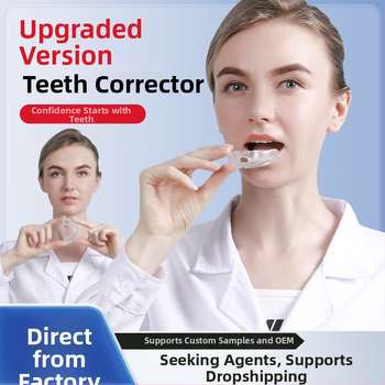 Junlaikang 201 nauji nematomi breketai suaugusiems, retaineris, naktinis dantų šepetėlis nuo nusidėvėjimo